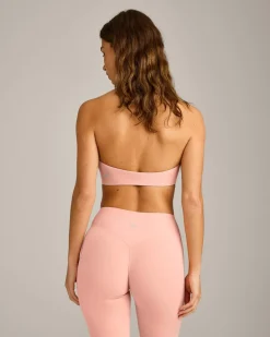 SoftMotion™ Minimal Halter Neck Bralette with Grey Logo