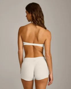 SoftMotion™ Minimal Halter Neck Bralette with Grey Logo