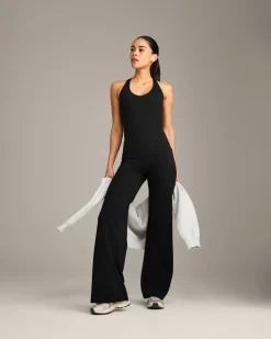 SoftMotion™ Racer Back Vest with Built in Bra Shelf with Grey Logo