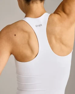 SoftMotion™ Racer Back Vest with Built in Bra Shelf