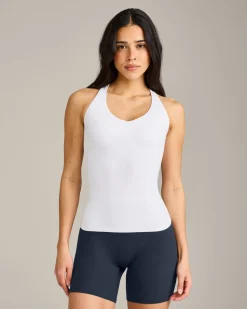SoftMotion™ Racer Back Vest with Built in Bra Shelf