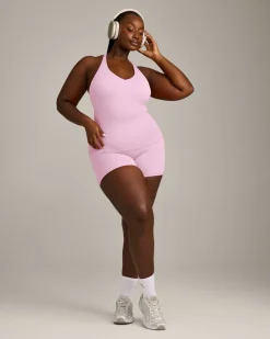 SoftMotion™ Racer Back Vest with Built in Bra Shelf with Grey Logo