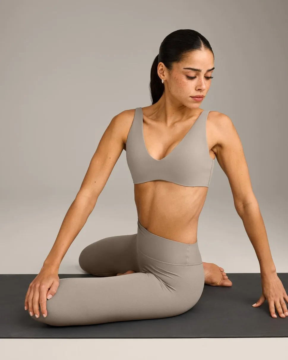 SoftMotion™ Scoop Back Bralette with White Logo