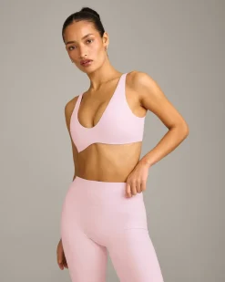 SoftMotion™ Scoop Back Bralette with Grey Logo