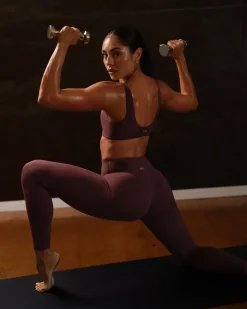 SoftMotion™ Scoop Back Bralette with Grey Logo