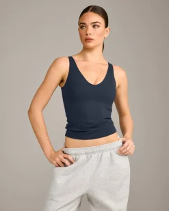 SoftMotion™ Scoop Neck Vest with Grey Logo