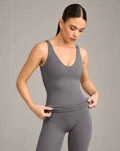 SoftMotion™ Scoop Neck Vest with Grey Logo