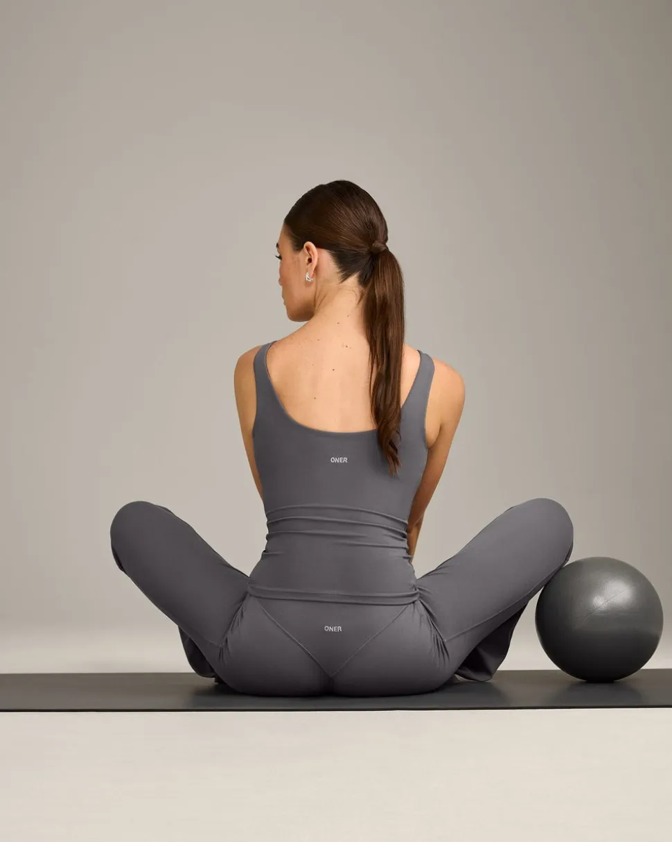 SoftMotion™ Scoop Neck Vest with Grey Logo