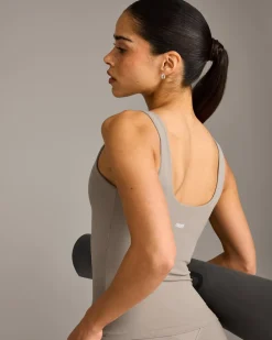 SoftMotion™ Scoop Neck Vest with White Logo