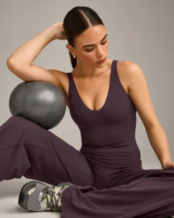 SoftMotion™ Scoop Neck Vest with Grey Logo