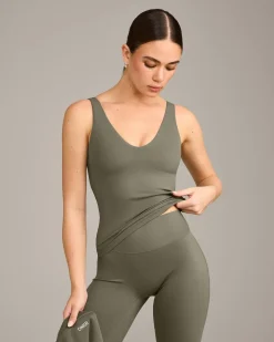 SoftMotion™ Scoop Neck Vest with Grey Logo