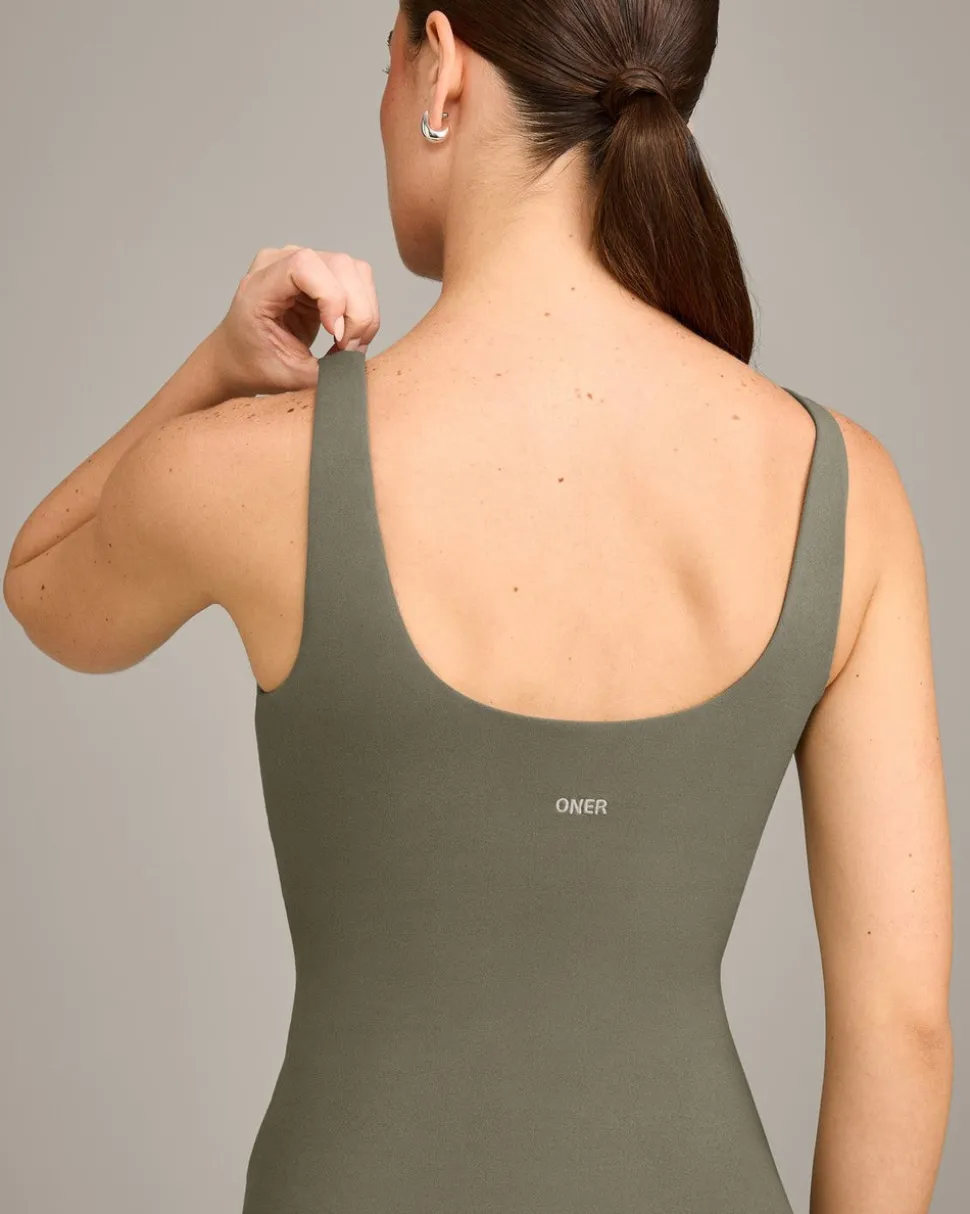 SoftMotion™ Scoop Neck Vest with Grey Logo