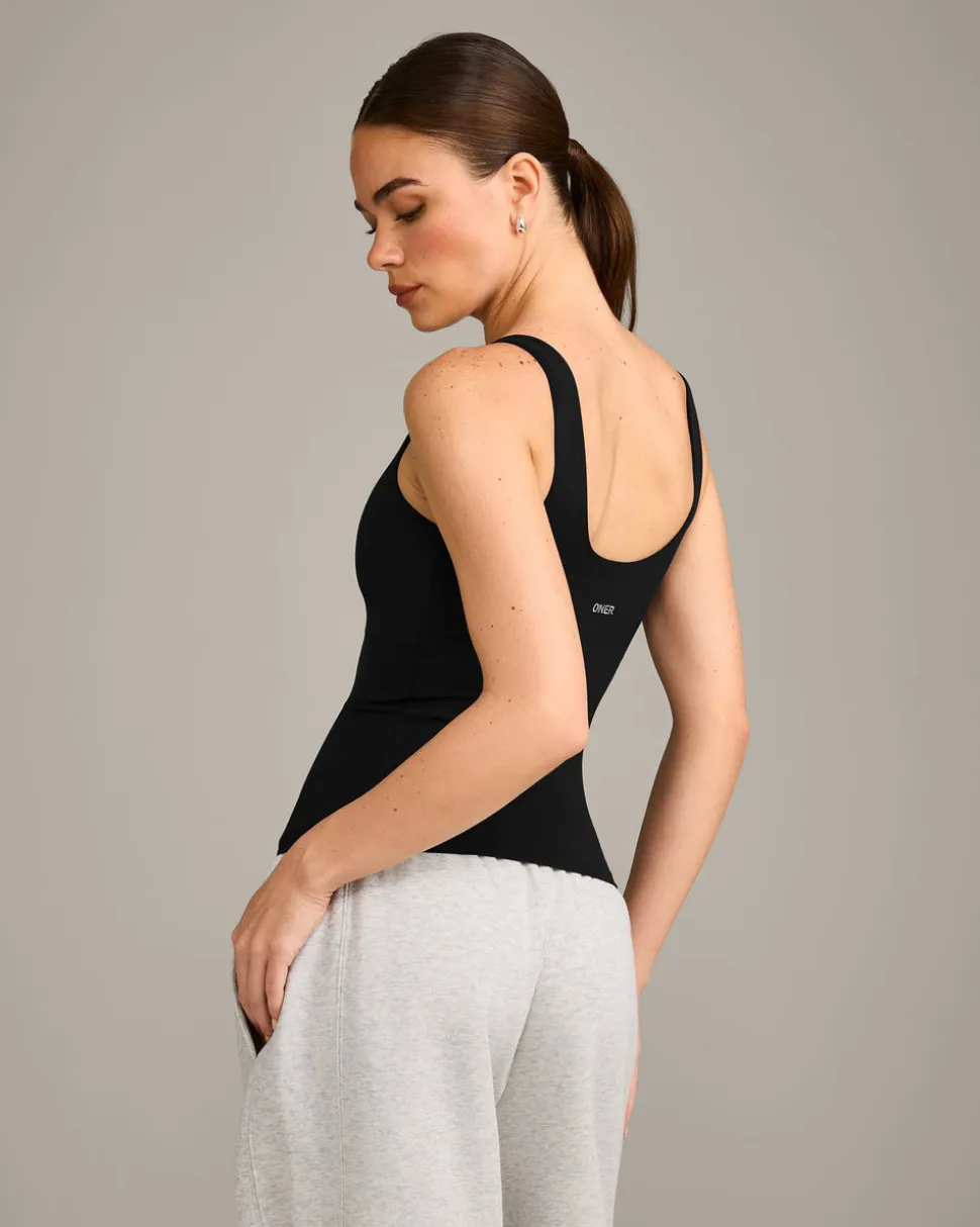 SoftMotion™ Scoop Neck Vest with Grey Logo