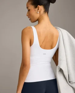SoftMotion™ Scoop Neck Vest with Grey Logo