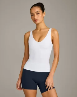 SoftMotion™ Scoop Neck Vest with Grey Logo