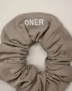 SoftMotion™ Scrunchie with Grey Logo