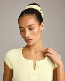 SoftMotion™ Scrunchie with Grey Logo