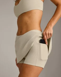 SoftMotion™ Skort with Pockets with Grey Logo