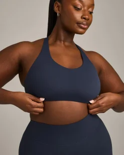 SoftMotion™ Sports Bra with Grey Logo