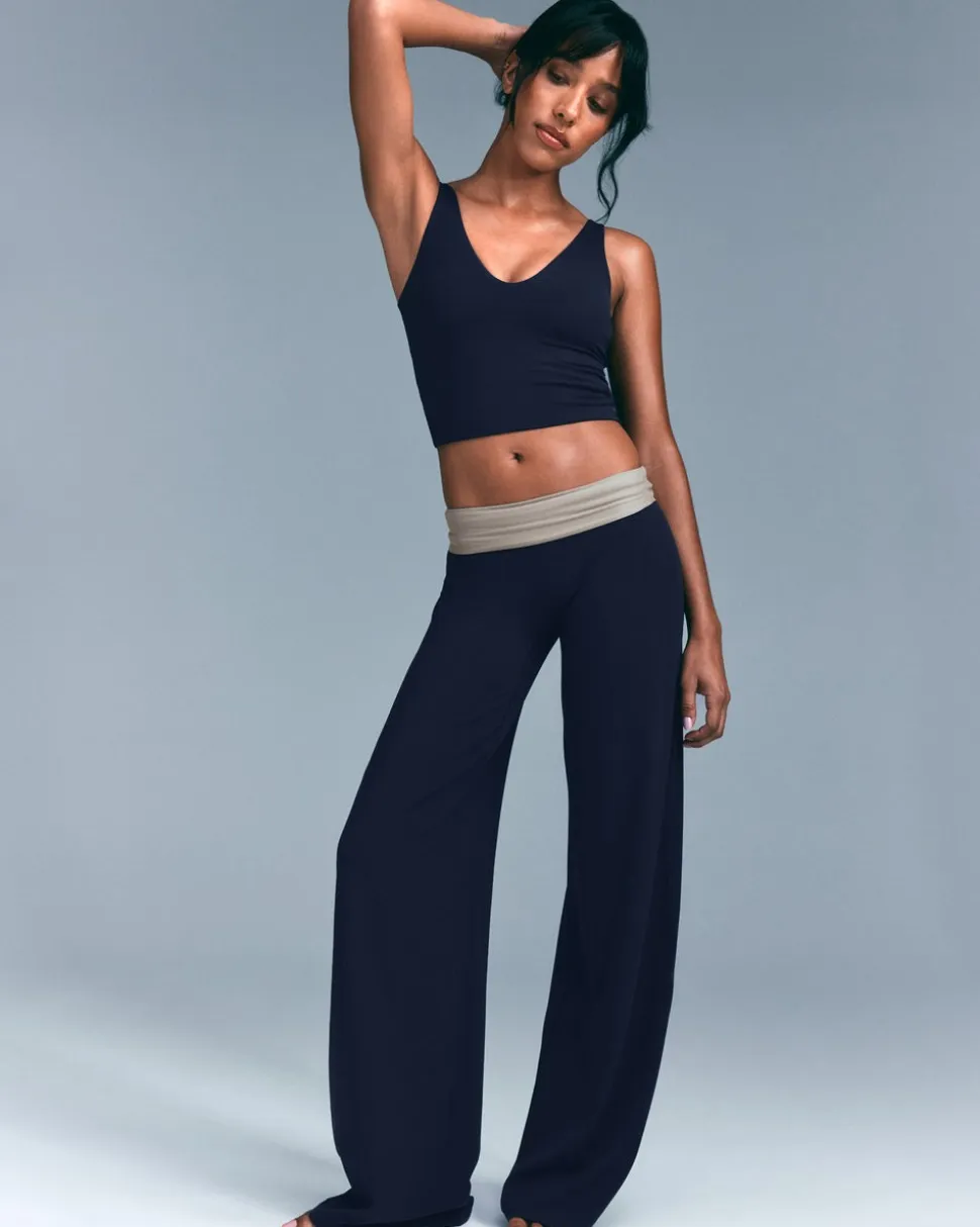 SoftMotion™ Straight Leg Bottoms with Grey Logo