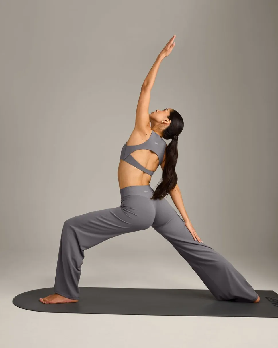 SoftMotion™ Straight Leg Bottoms with Grey Logo