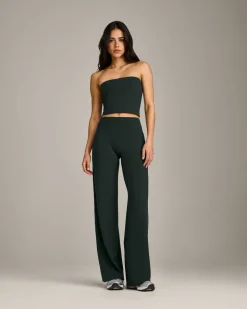 SoftMotion™ Straight Leg Bottoms with Grey Logo
