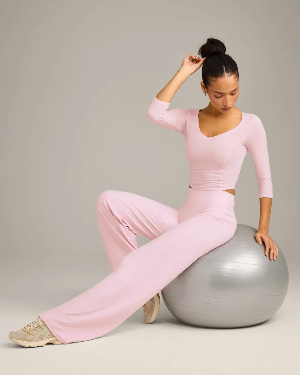 SoftMotion™ Straight Leg Bottoms with Grey Logo