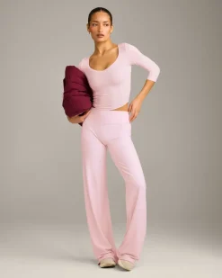 SoftMotion™ Straight Leg Bottoms with Grey Logo