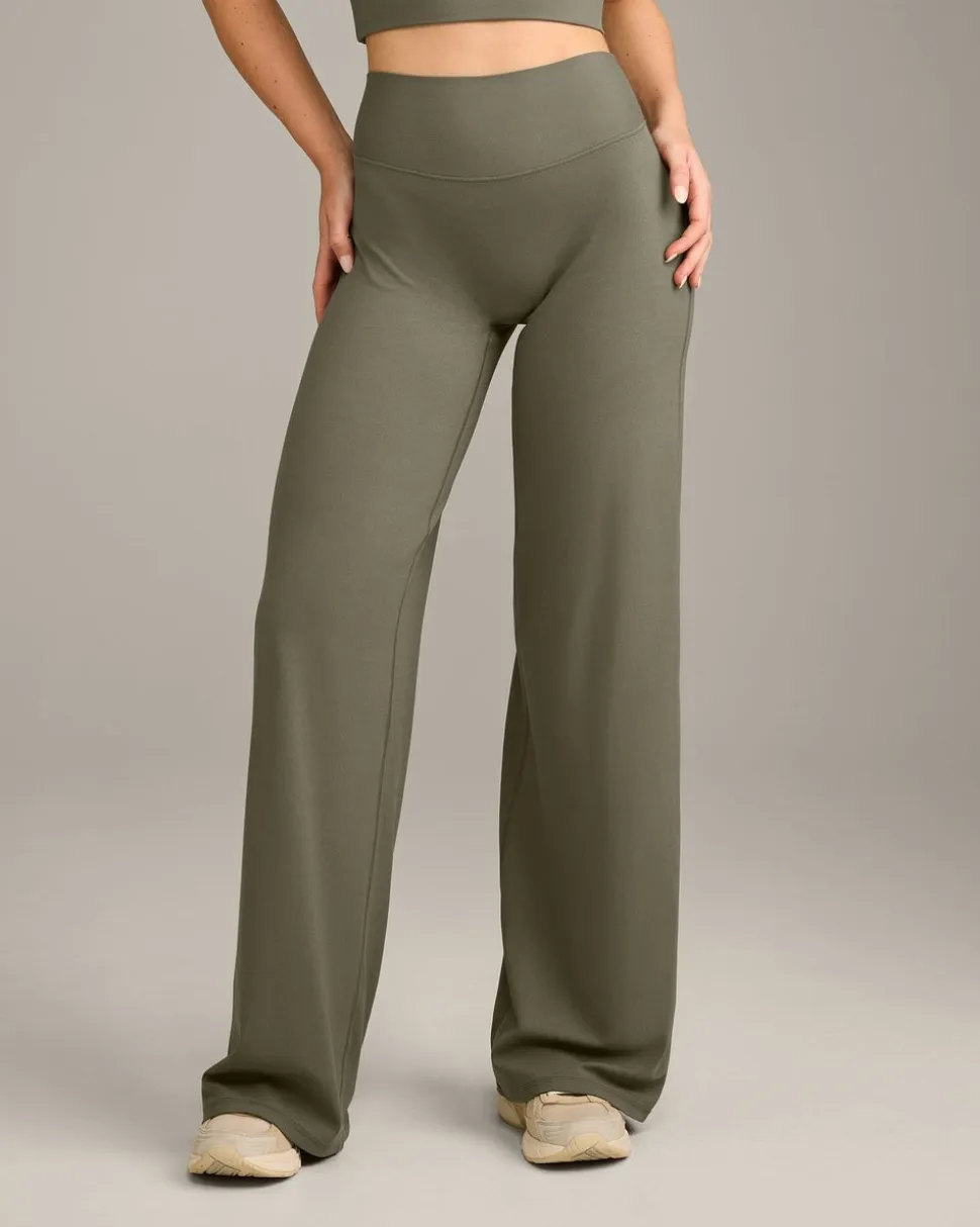 SoftMotion™ Straight Leg Bottoms with Grey Logo