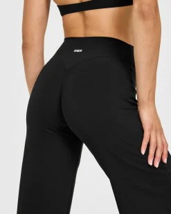 SoftMotion™ Straight Leg Bottoms with White Logo