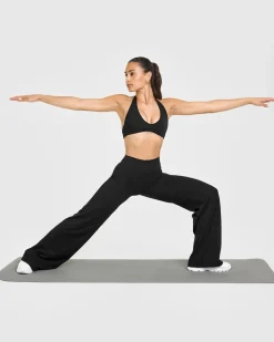 SoftMotion™ Straight Leg Bottoms with White Logo