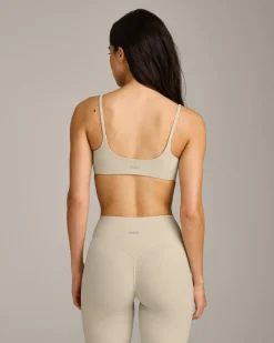 SoftMotion™ Strappy Sports Bra with Grey Logo