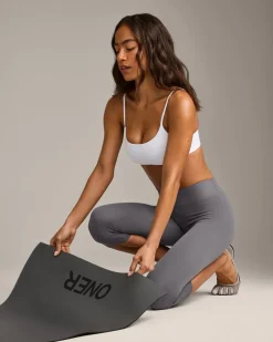 SoftMotion™ Strappy Sports Bra with Grey Logo