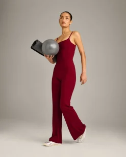 SoftMotion™ Strappy Vest with Built in Bra Shelf with Grey Logo