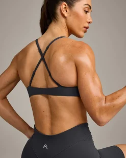 UnifiedMove™ Cross Back Sports Bra with Reflective Logo