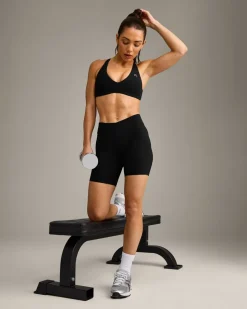 UnifiedMove™ Cross Back Sports Bra with Reflective Logo