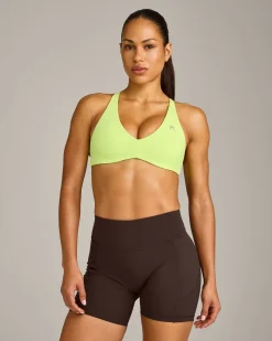 UnifiedMove™ Cross Back Sports Bra with Reflective Logo