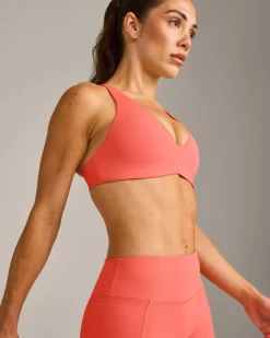 UnifiedMove™ Cross Back Sports Bra with Reflective Logo