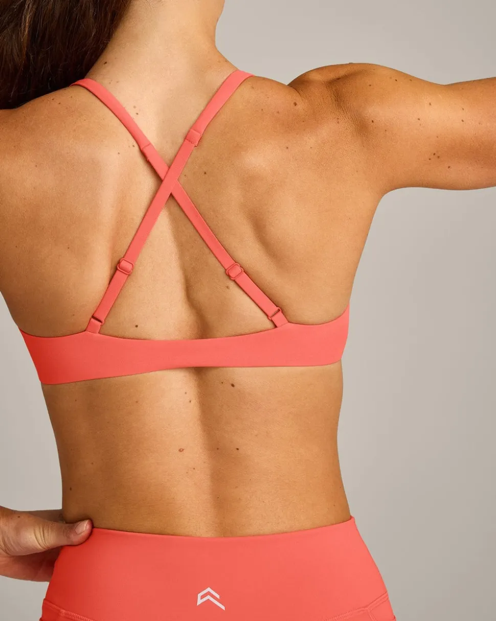 UnifiedMove™ Cross Back Sports Bra with Reflective Logo