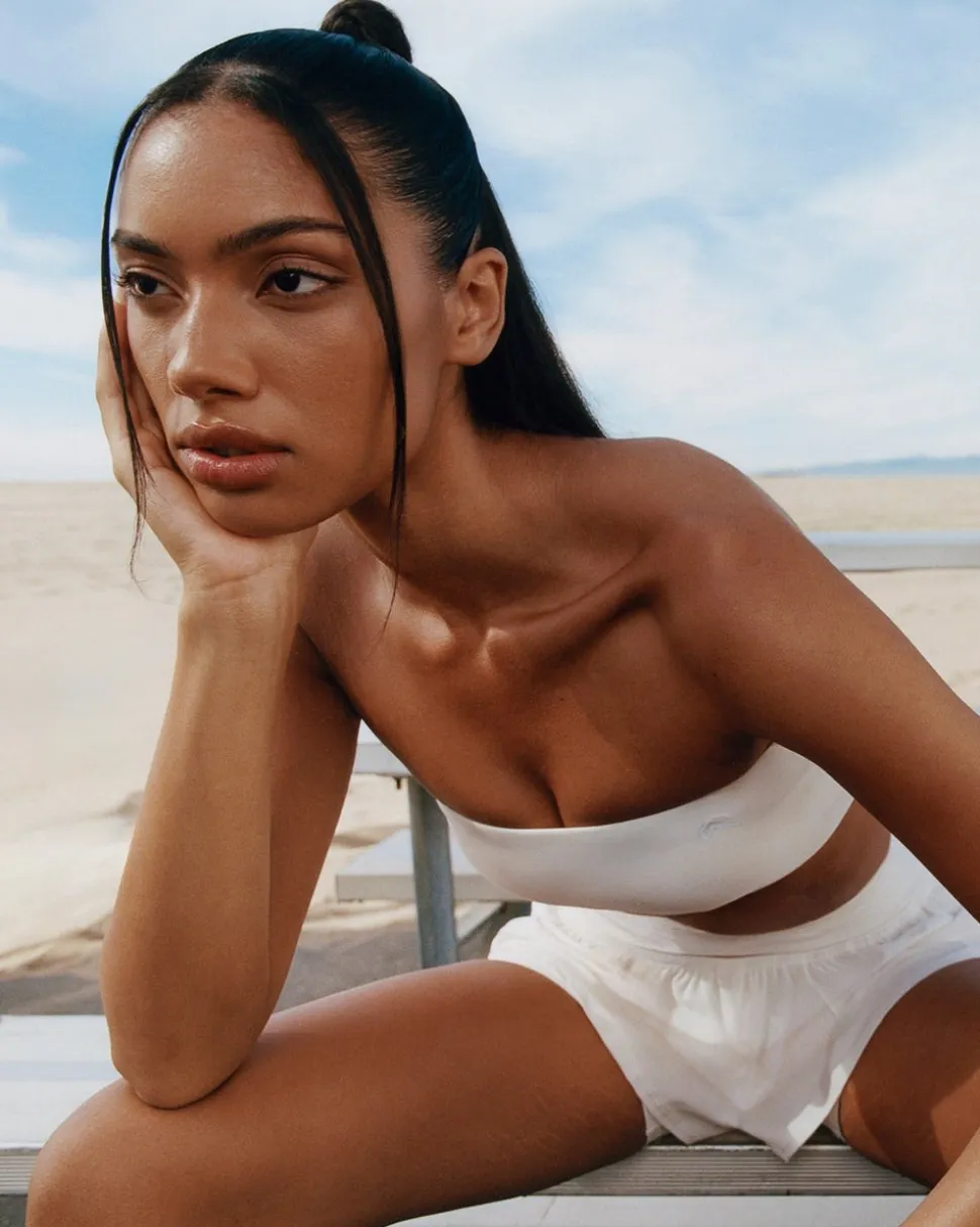 UnifiedMove™ Micro Bandeau Bralette with Reflective Logo