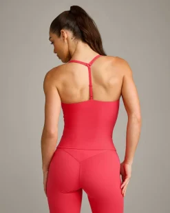 UnifiedMove™ T Back Mid Vest with Built in Bra Shelf with Reflective Logo
