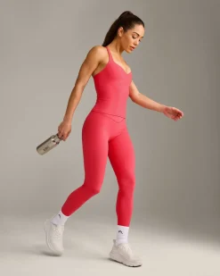 UnifiedMove™ T Back Mid Vest with Built in Bra Shelf with Reflective Logo