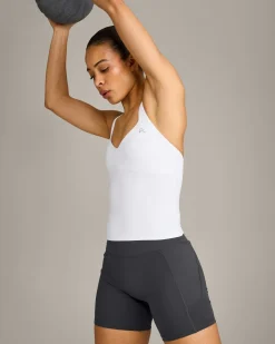 UnifiedMove™ T Back Mid Vest with Built in Bra Shelf with Reflective Logo