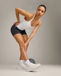 UnifiedMove™ T Back Mid Vest with Built in Bra Shelf with Reflective Logo