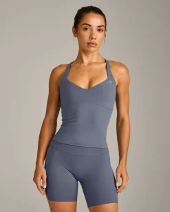 UnifiedMove™ T Back Mid Vest with Built in Bra Shelf New Branding