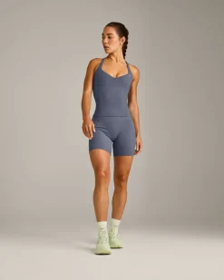 UnifiedMove™ T Back Mid Vest with Built in Bra Shelf New Branding