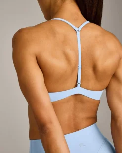 UnifiedMove™ T Back Minimal Bralette with Reflective Logo