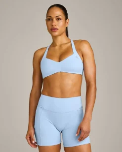 UnifiedMove™ T Back Minimal Bralette with Reflective Logo