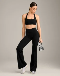 UnifiedMove™ Wrap Flared Bottoms with Reflective Logo